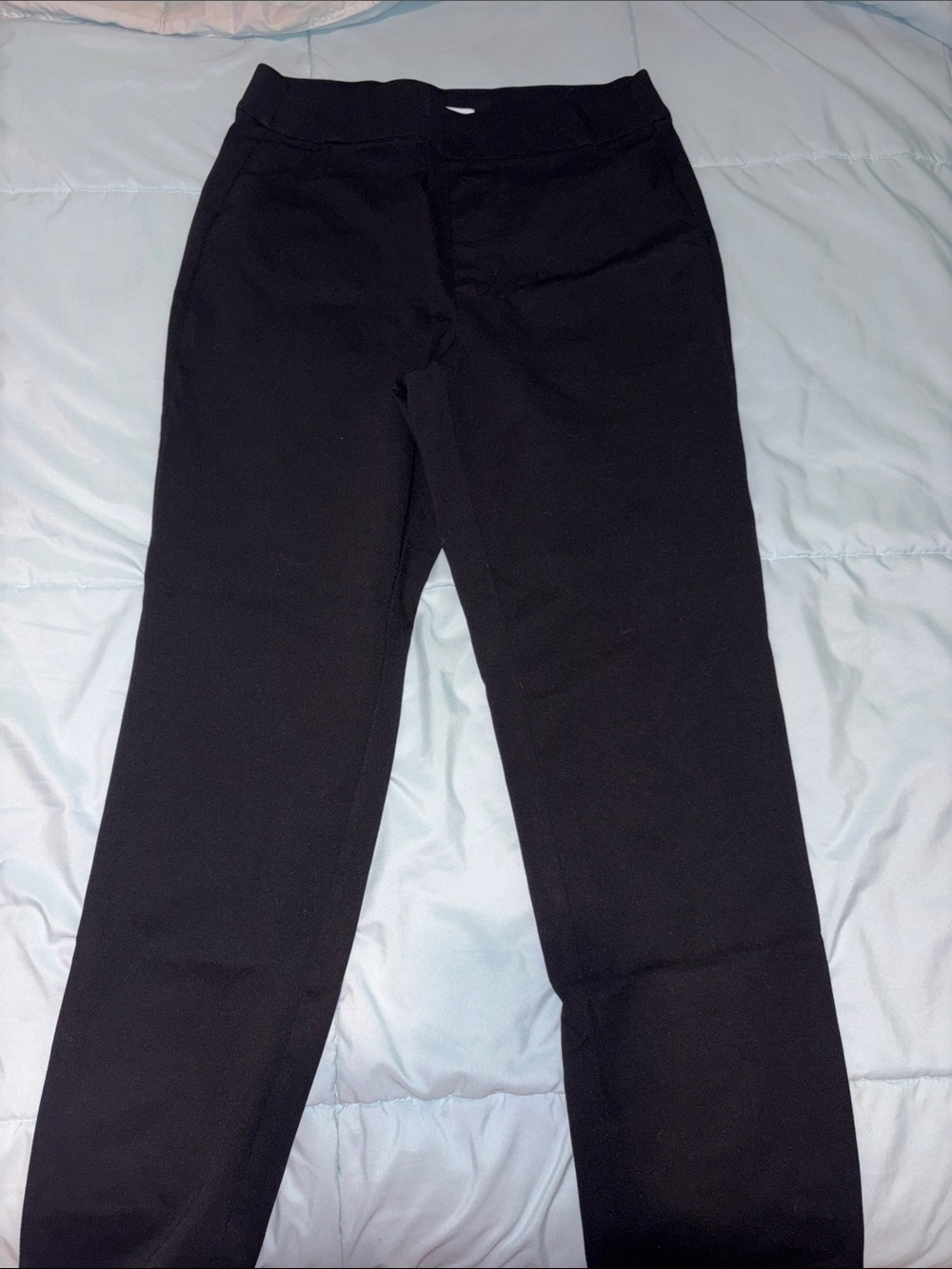 Croft & barrow Woman’s Black Stretch Pull-On Trousers
